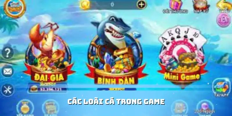Các loài cá trong game